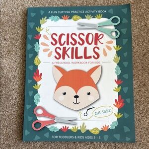 Scissor Skills Activity Book for Kids
